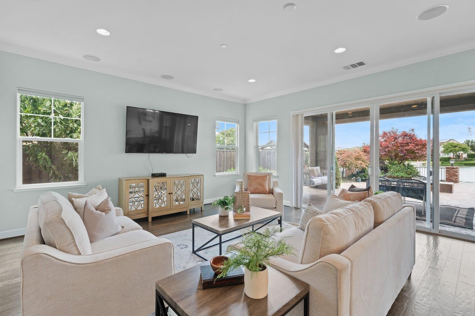 A living room