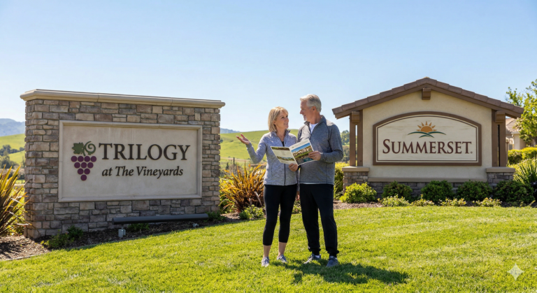  Trilogy vs. Summerset Brentwood, CA: Which 55+ Community Is Right for You?