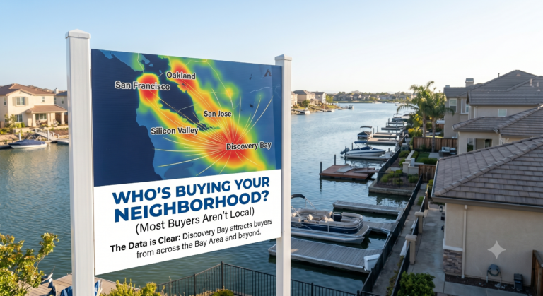 Do Buyers Come from Outside Discovery Bay, CA to Purchase Vacation Homes?